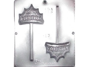 Princess Crown Chocolate Mould 2 Cavity